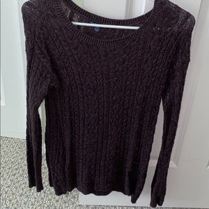 American Eagle Outfitters Knit Purple Sweater!